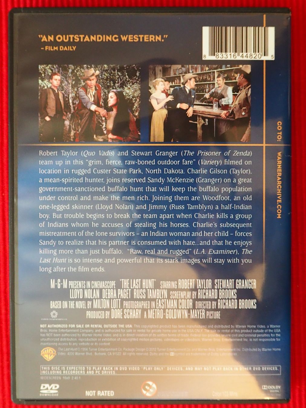 Tutti i DVDs: The Last Hunt / Robert Taylor / UK-Import – Usato da Chur venduto da dluli 1