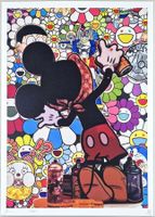 Death NYC Ltd Pop Art Druck " Murakami Banksy Mickey Mouse