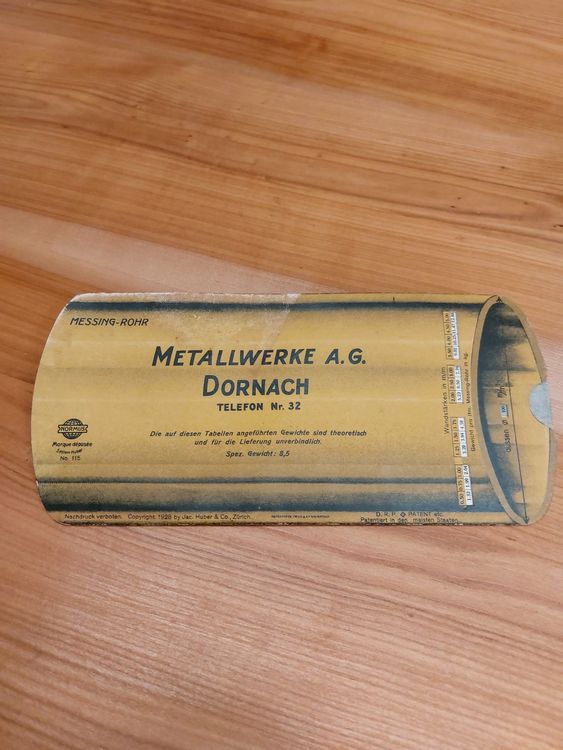 Metallwerke A.G.Dornach 1928 | Kaufen Auf Ricardo