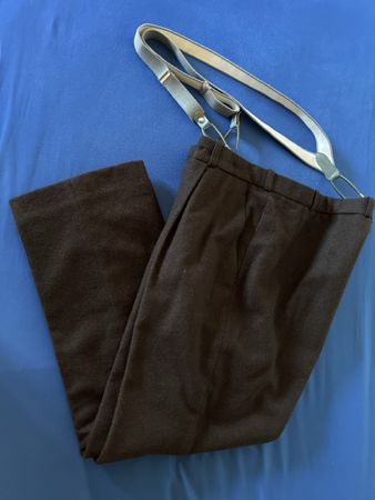 Halbleinhosen Berntuch Halbleinen Anzugshosen
