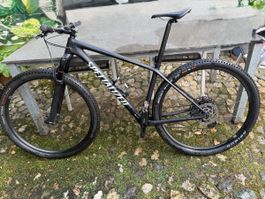 VTT Specialized Epic Hardtail Carbon Schwarz