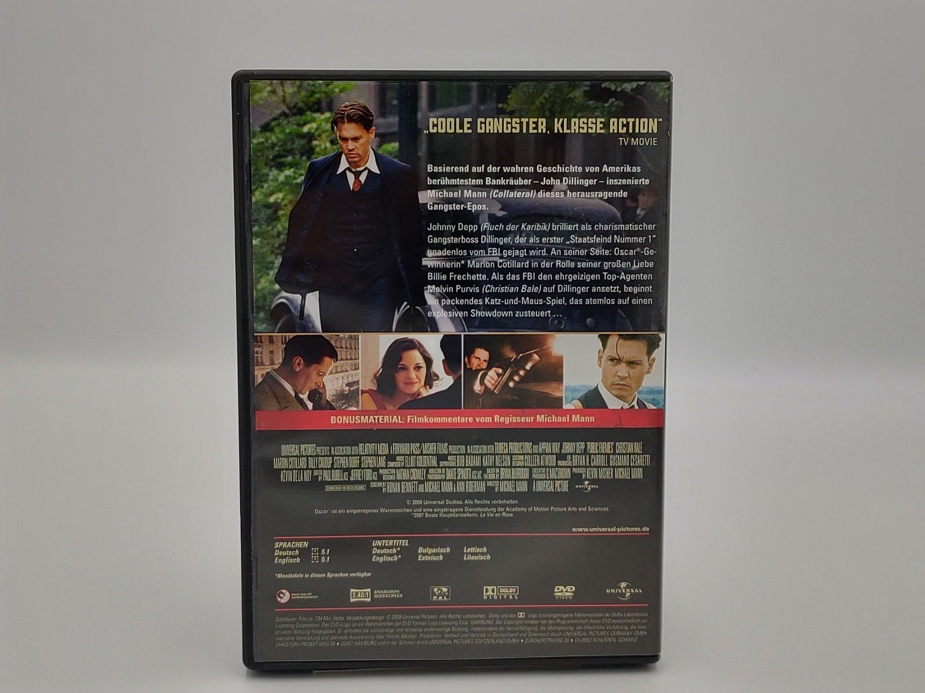 Tutti i DVDs: PUBLIC ENEMIES - Versand A-Post nur CHF 2.50! – Usato da Siblingen venduto da goodprice24 1
