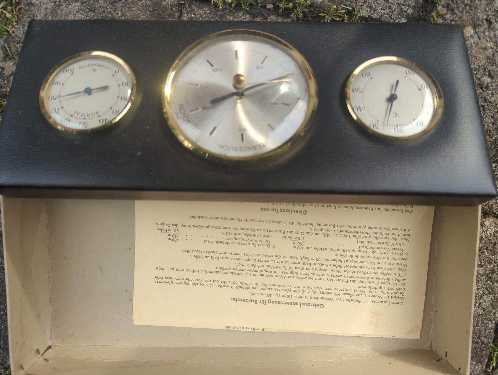 Altri elettrodomestici e apparecchi d’epoca: Wetterstation Barometer Thermometer Hygrometer Konvolut – Usato da Wohlen AG venduto da tsc_5mb2 4