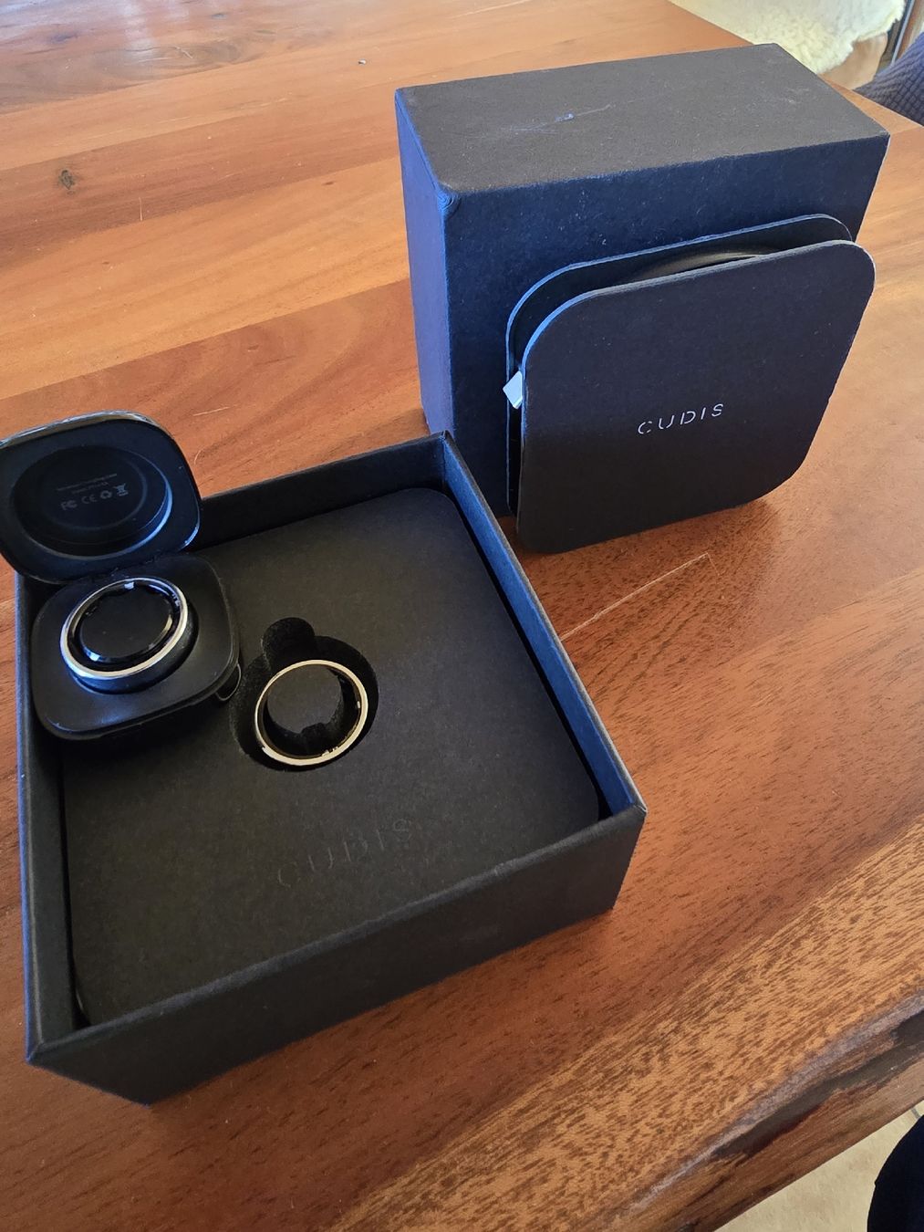 Smartwatch: 2 x Smart Ring Cudis 002 Grösse 10 mit  Ladebox Neu – Nuovo (secondo la descrizione) da Hondrich venduto da mel_gss5
