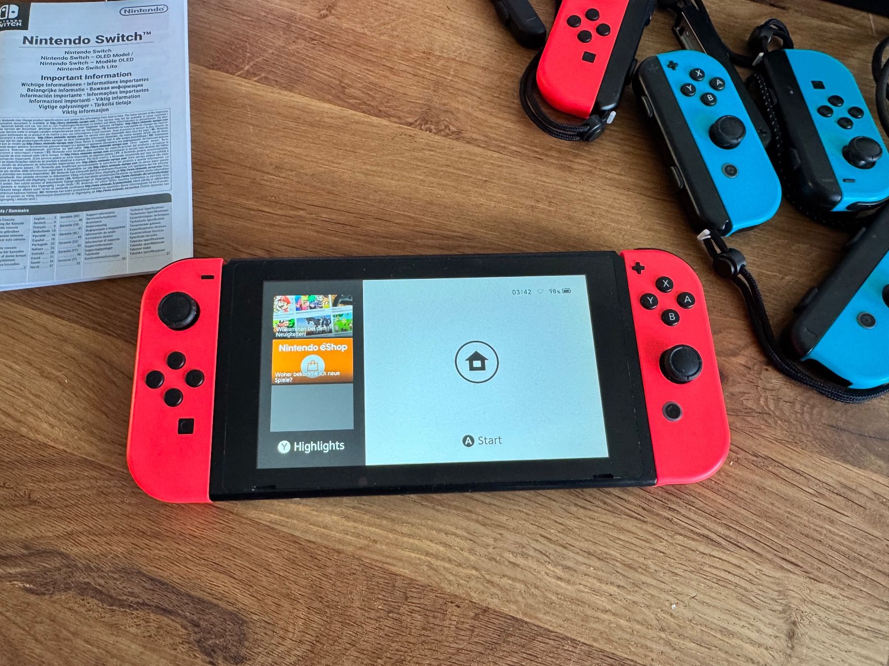 Nintendo Konsolen: Nintendo Switch mit Zubehör – Gebraucht aus frauenfeld von tia01 2