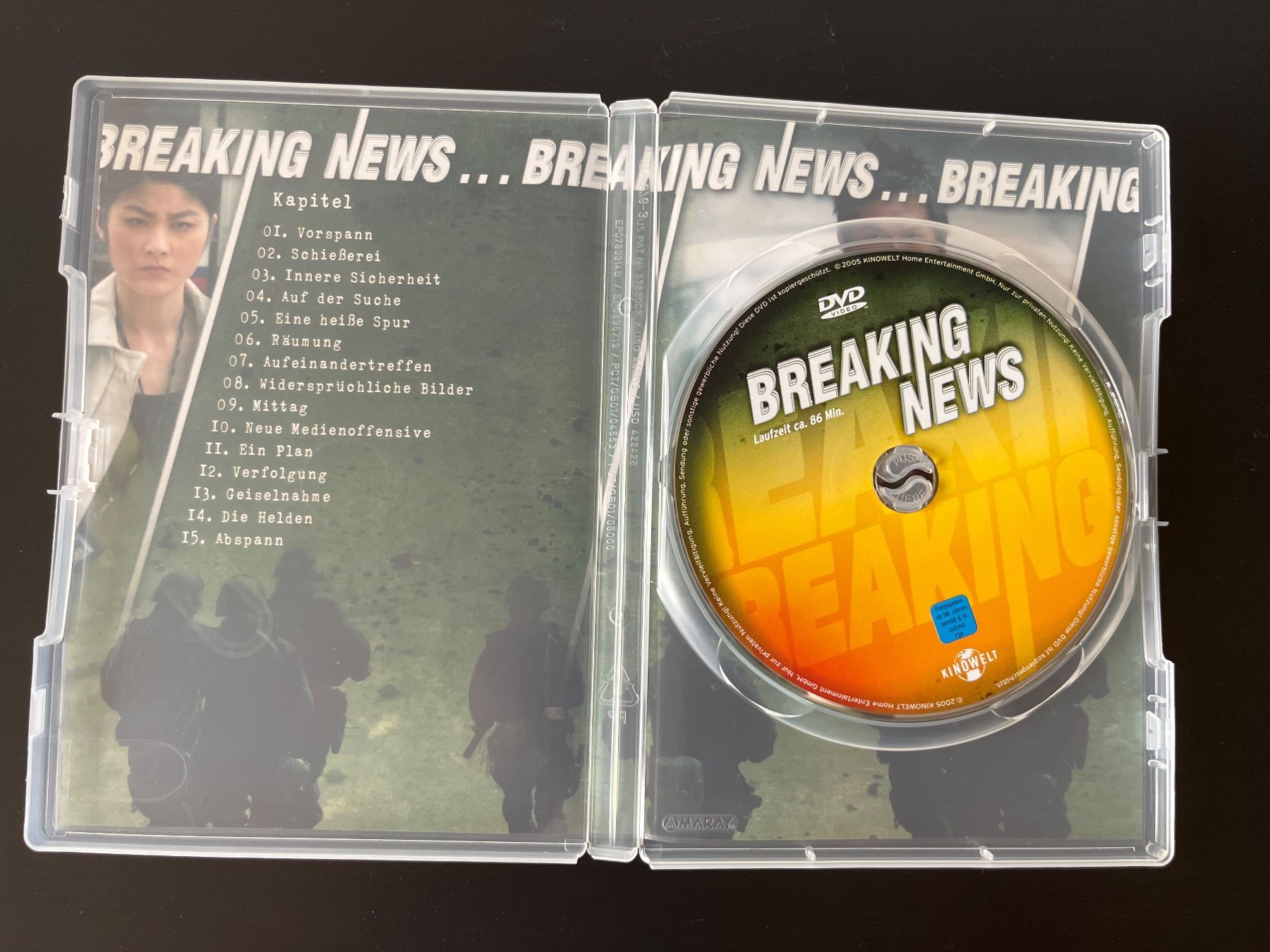 Tutti i DVDs: DVD - Johnnie To's Breaking News – Usato da Luzern venduto da Jiggy_8898 2