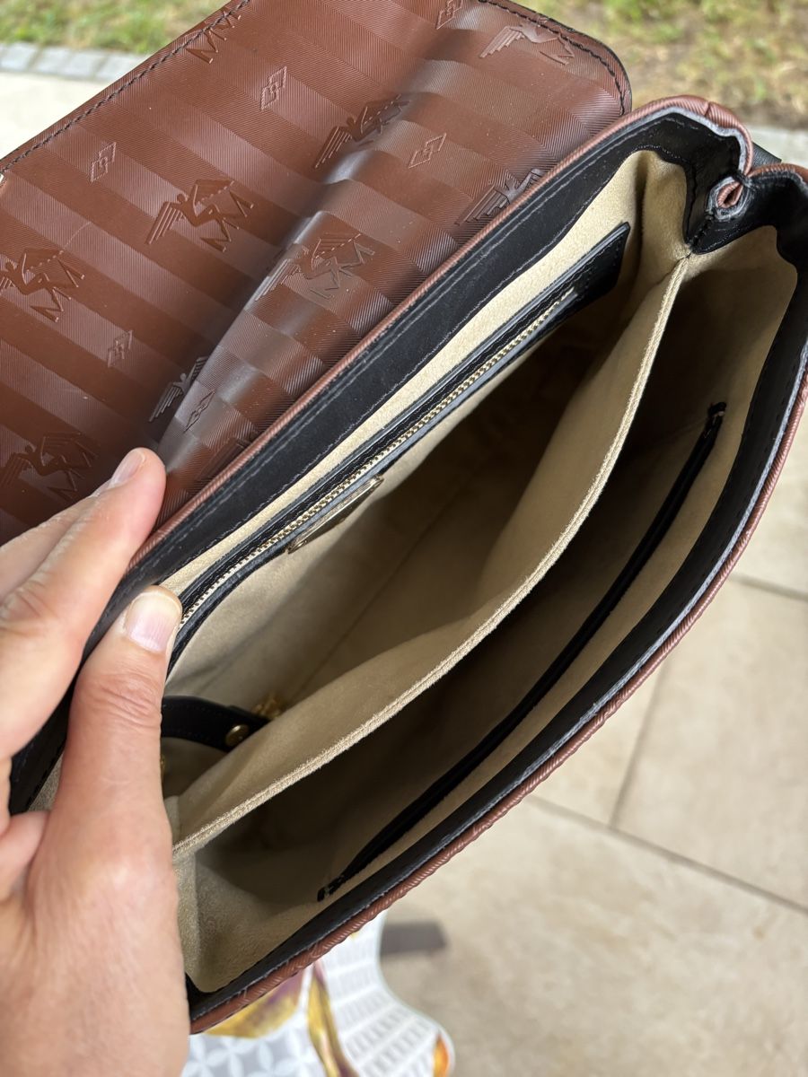 Maison Mollerus Taschen für Damen: Maison Mollerus Marley braun schwarz  – Gebraucht aus Frauenfeld von Andi_andrea 3