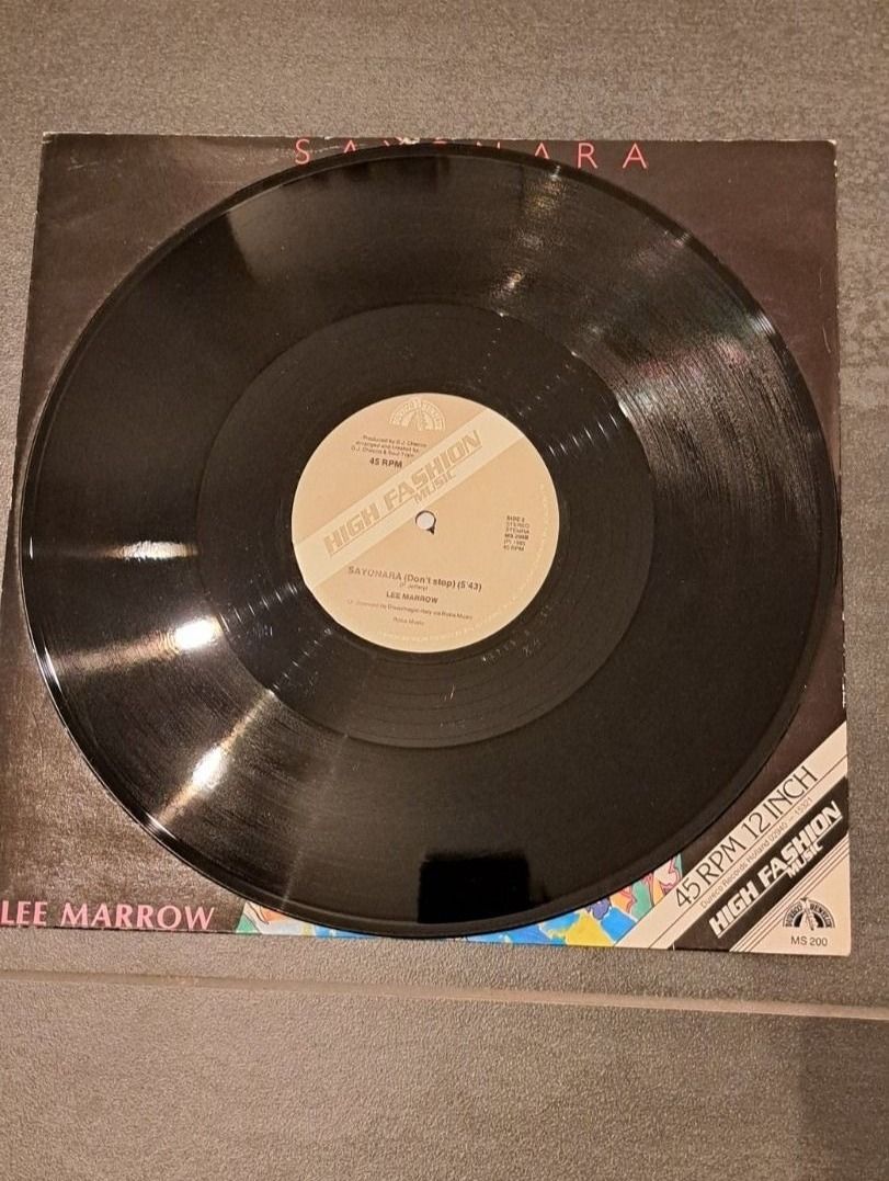 Dischi in vinile: Lee Marrow Sayonara Maxi Single VG/G+ – Usato da Günsberg venduto da Fleder4 3