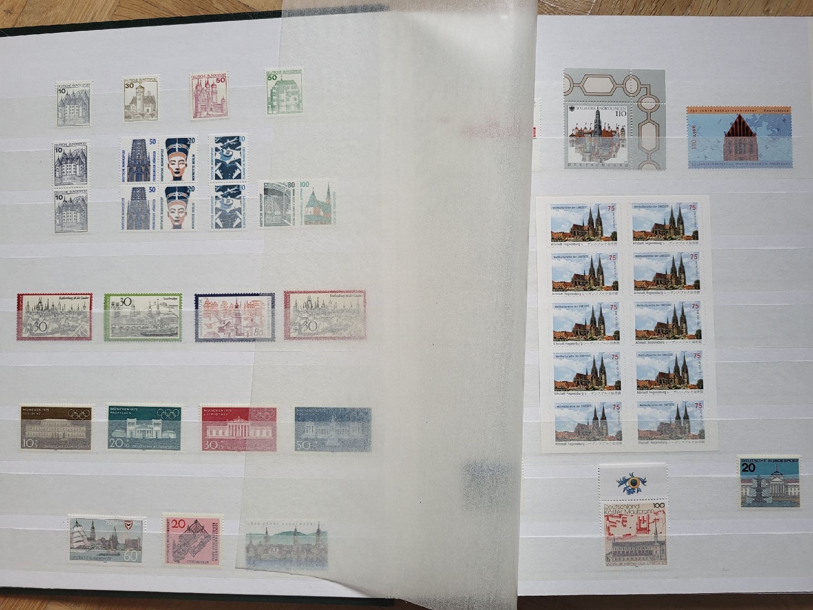Tutti i francobolli: Deutsche Briefmarken Sammlung  / Neu! Abbildung 10. – Nuovo (secondo la descrizione) da stäfa venduto da brandy66