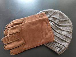 Handschuhe und Kappe 