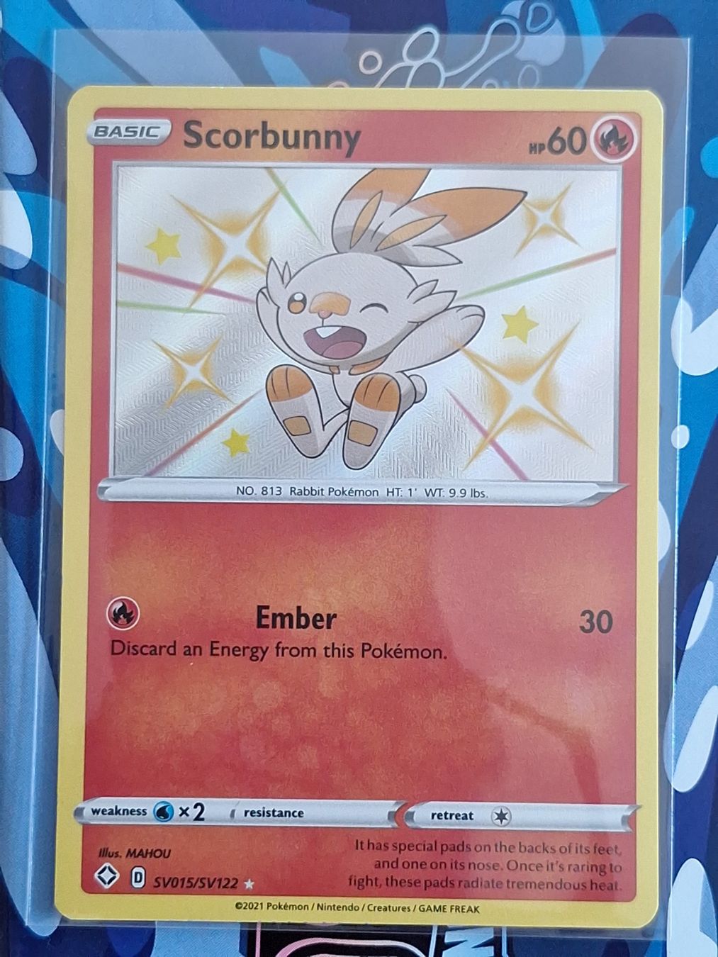 Pokémon Carte collezionabili: Shiny Scorbunny - Hidden Fates - #5Ord – Usato da Altstätten SG venduto da GGsGameshop