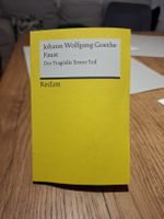 Buch Faust Der Tragoedie Erster Teil Reclam 