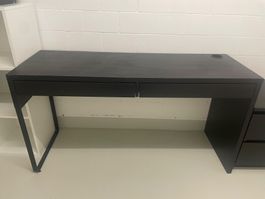 MICKE Schreibtisch schwarzbraun Ikea