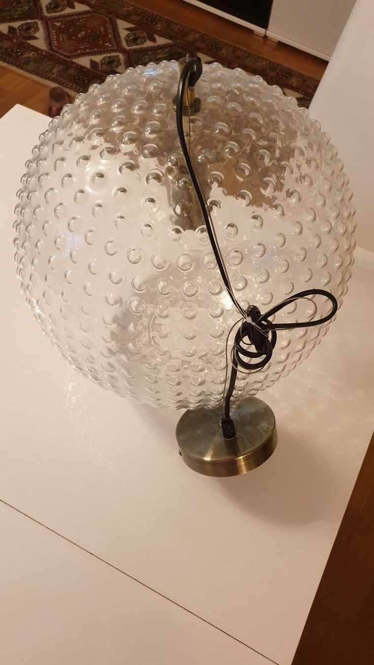 Lampadari & plafoniere: Hängelampe durchsichtig / Glas – Nuovo (secondo la descrizione) da Reinach AG venduto da Amroch 2