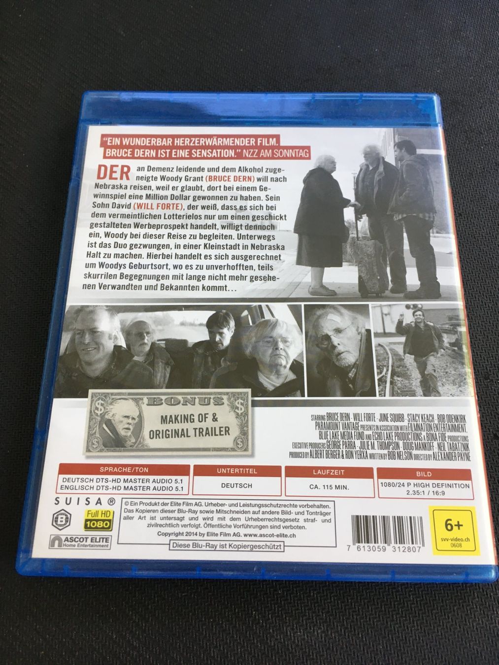 Tutti i DVDs: Nebraska [Blu-ray] – Usato da St.Gallen venduto da MedienJoe 1