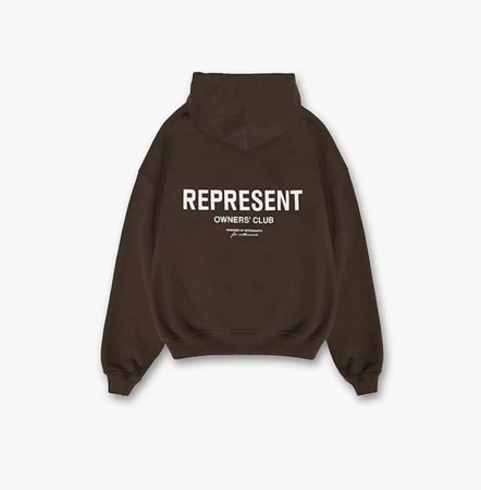 Represent Owners Club Hoodie – Braun | Grösse S