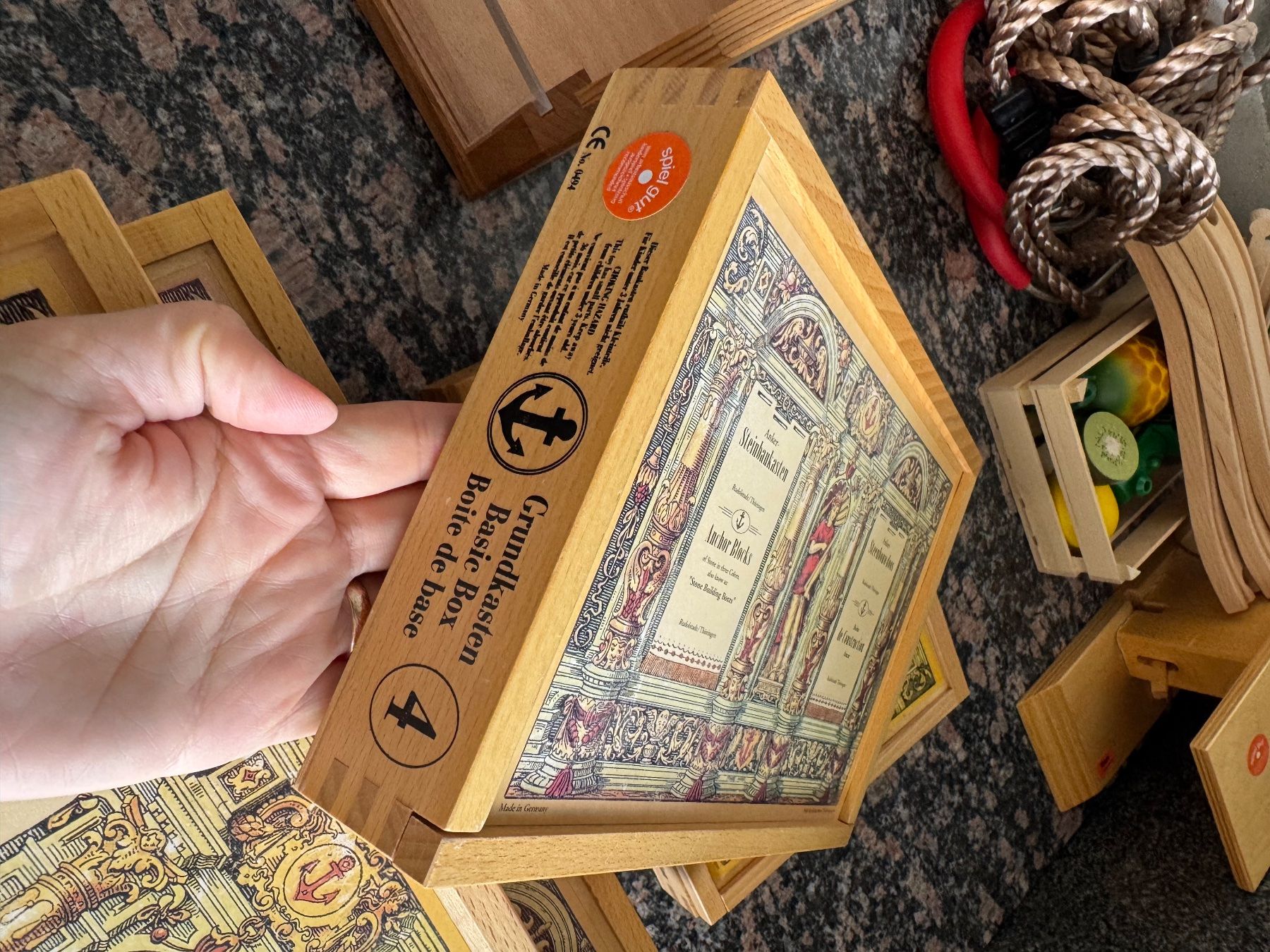 Kit di costruzioni: NEU!! Anker Grundkasten Nr.4 – Nuovo e nell'imballaggio originale da Wasterkingen venduto da GrhAli 2