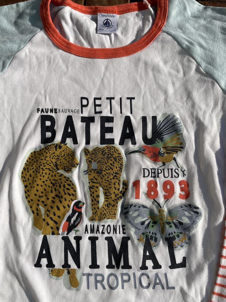 Petit Bateau Pigiama & Simili: Petit Bateau Pyjama Grösse 140 animal – Usato da Bern venduto da brup 2
