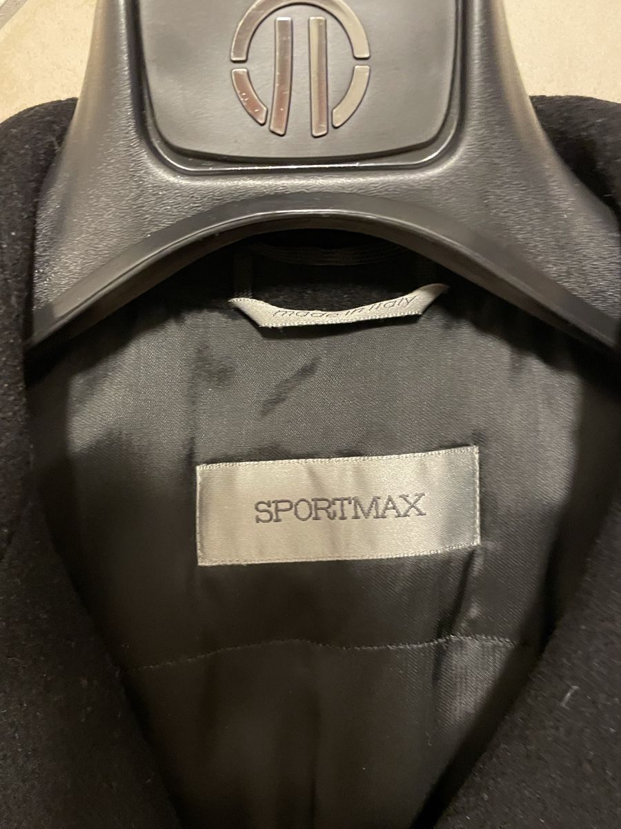 Sportmax Mäntel: Cappotto nero Sportmax vintage – Gebraucht aus Gorduno von cha_9lgw 2