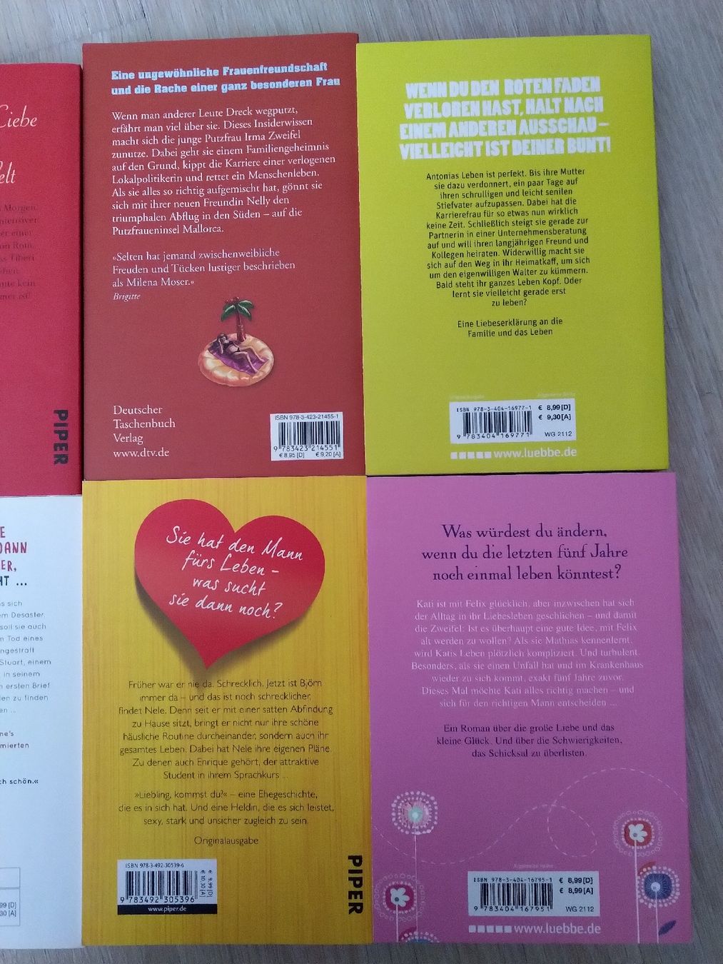 Libri: Bücher Sammlung Romane – Nuovo (secondo la descrizione) da Naters venduto da oks_6rfv 2