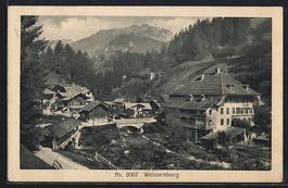 AK Weissenburg, Blick auf die Ortschaft