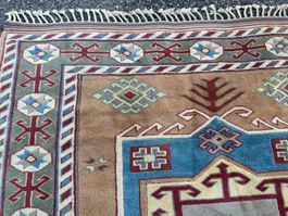 Fabelhafter sehr feiner Perfekter Kars Kazak Teppich 218x171
