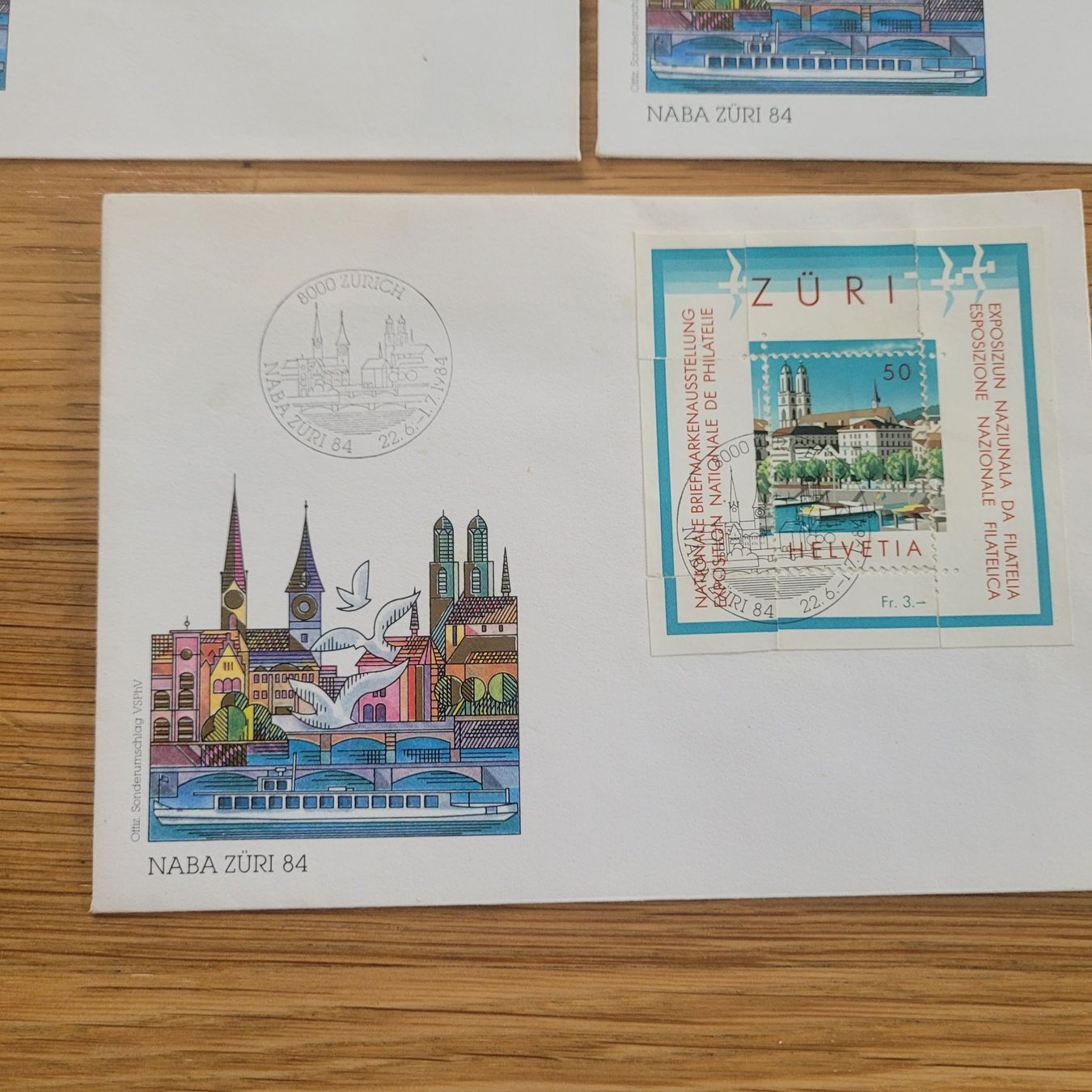 Tutti i francobolli: Los Briefe Naba 84 – Usato da Biel/Bienne venduto da Destockweb 3