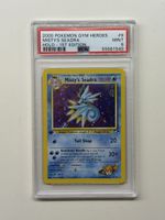 Misty’s Seadra 1st Edition Holo PSA 9 – Gym Heroes
