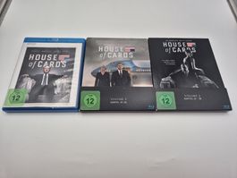 House of Cards Staffel 1+2+3 Blu-ray 