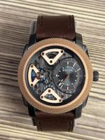 Fossil Machine Twist ME1122 – Edle Herrenuhr mit Sichtwerk –