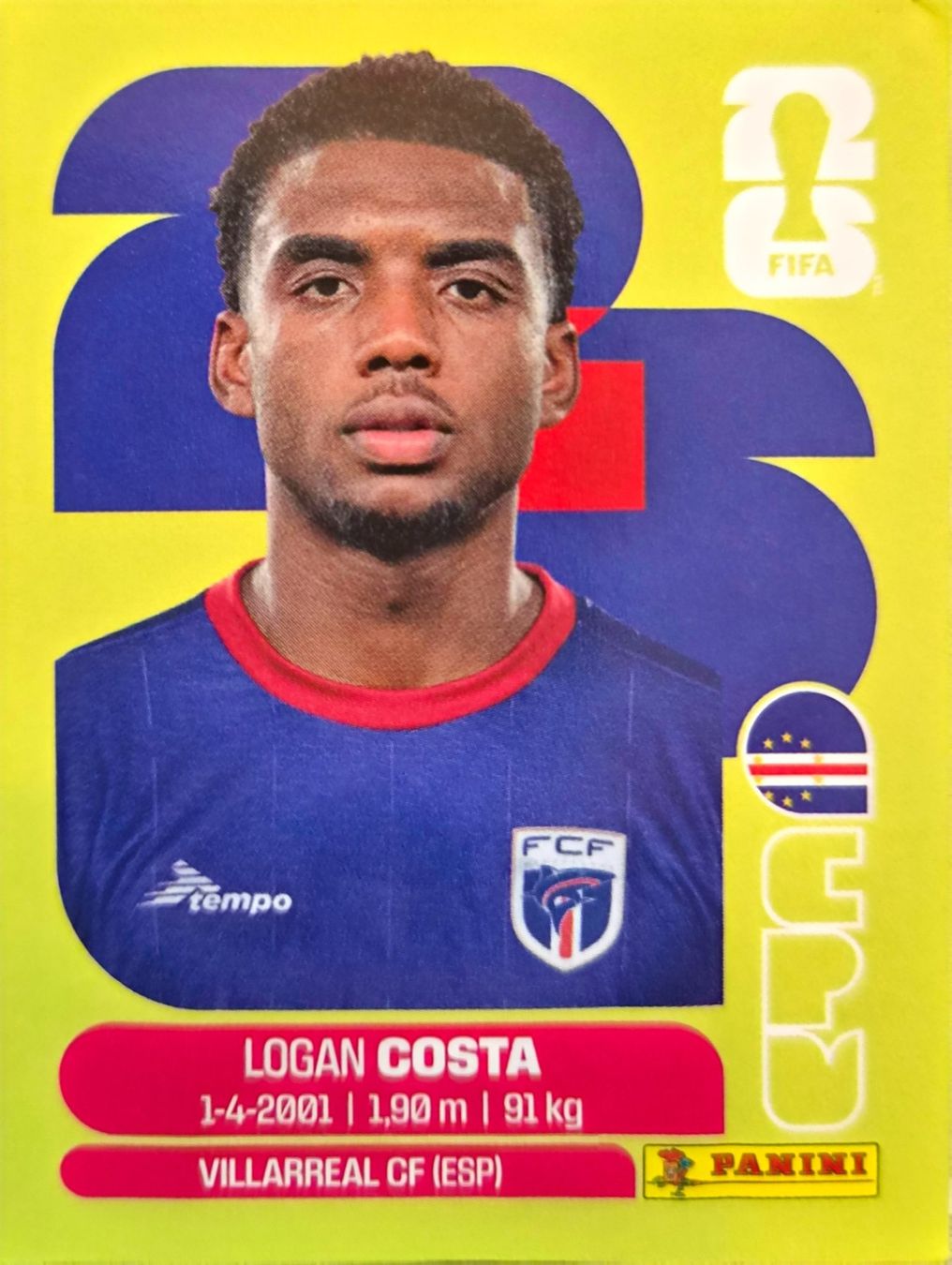 Panini Carte collezionabili: Carte FIFA World Cup 2026 CPV 3 – Usato da Clarens venduto da rim_g98y