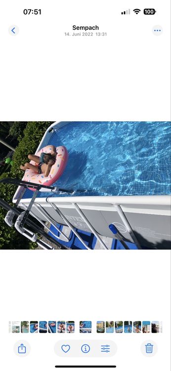 Intex Frame Pool Set: Familien Pool 4x2x1, komplett 2
