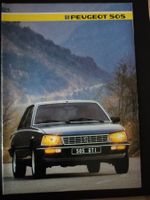 Prospekt Peugeot 505 GTI GTD Turbo Turbo Inc 1985