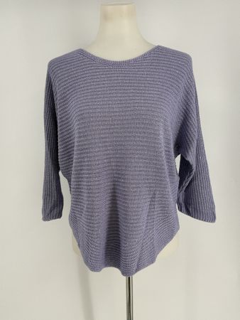 Pullover Gr. L mit Lurex und 3/4 Arm