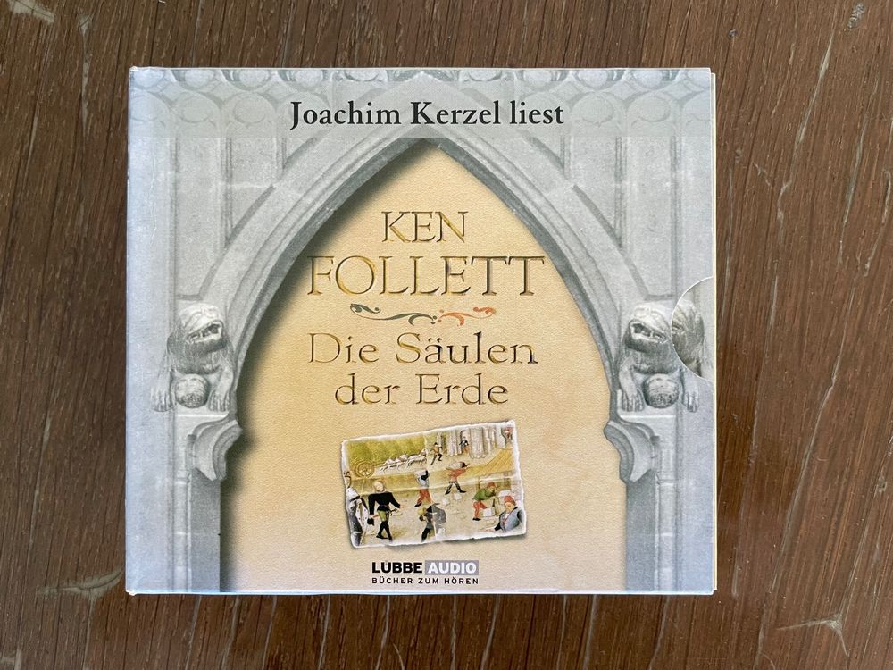 Hörbuch „Die Säulen der Erde“ von Ken Follett 12 CD Box Kaufen auf Ricardo