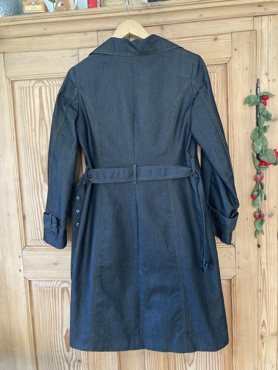 Mäntel: Schwarzer Jeanstrenchcoat M – Gebraucht aus Schaffhausen von christamawe 1