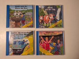 4 Globi Hörspiel CDs Dialekt gebraucht guter Zustand