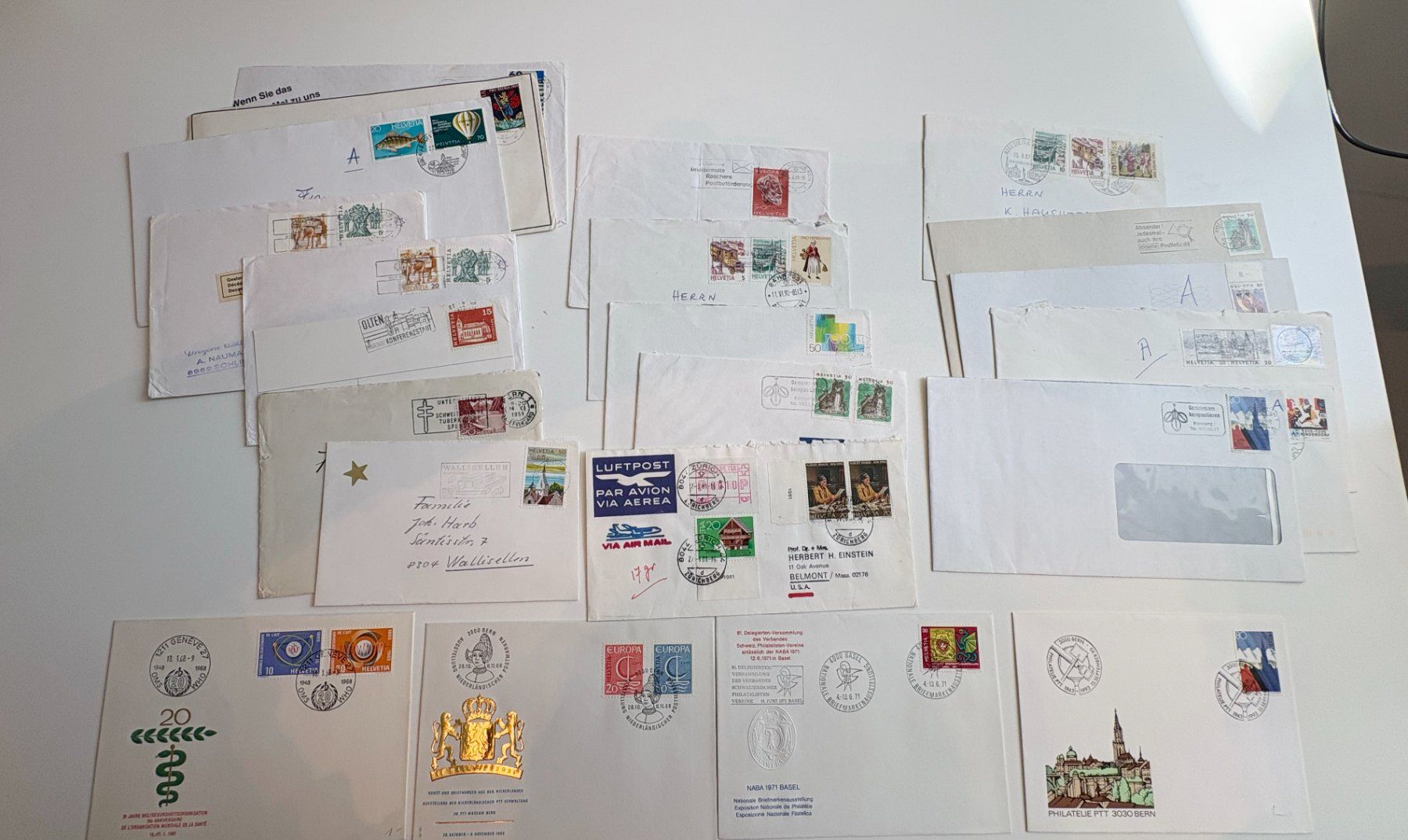 Alle Briefmarken: LOT BRIEFMARKE HELVETIA – Gebraucht aus Riva san vitale von abd_p86k