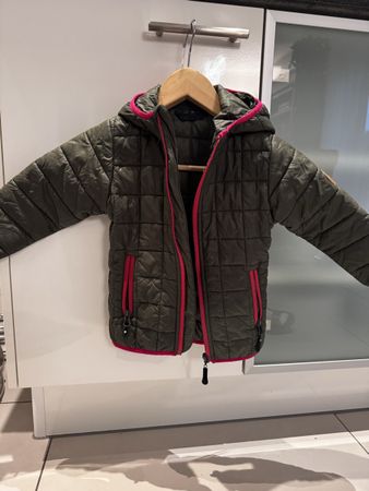 Rukka Kinder Steppjacke / Pufferjacke – Grösse 92 – Olivgrün