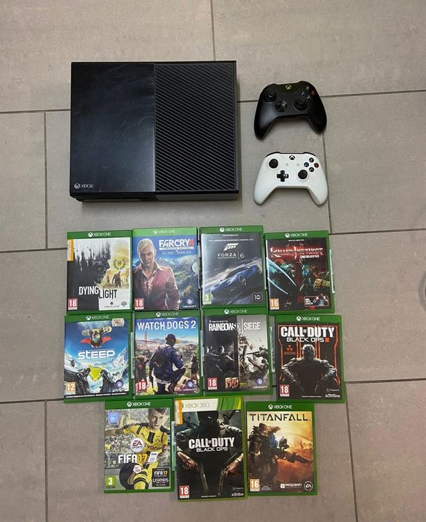 Xbox ONE mit 12 Spielen Kaufen auf Ricardo