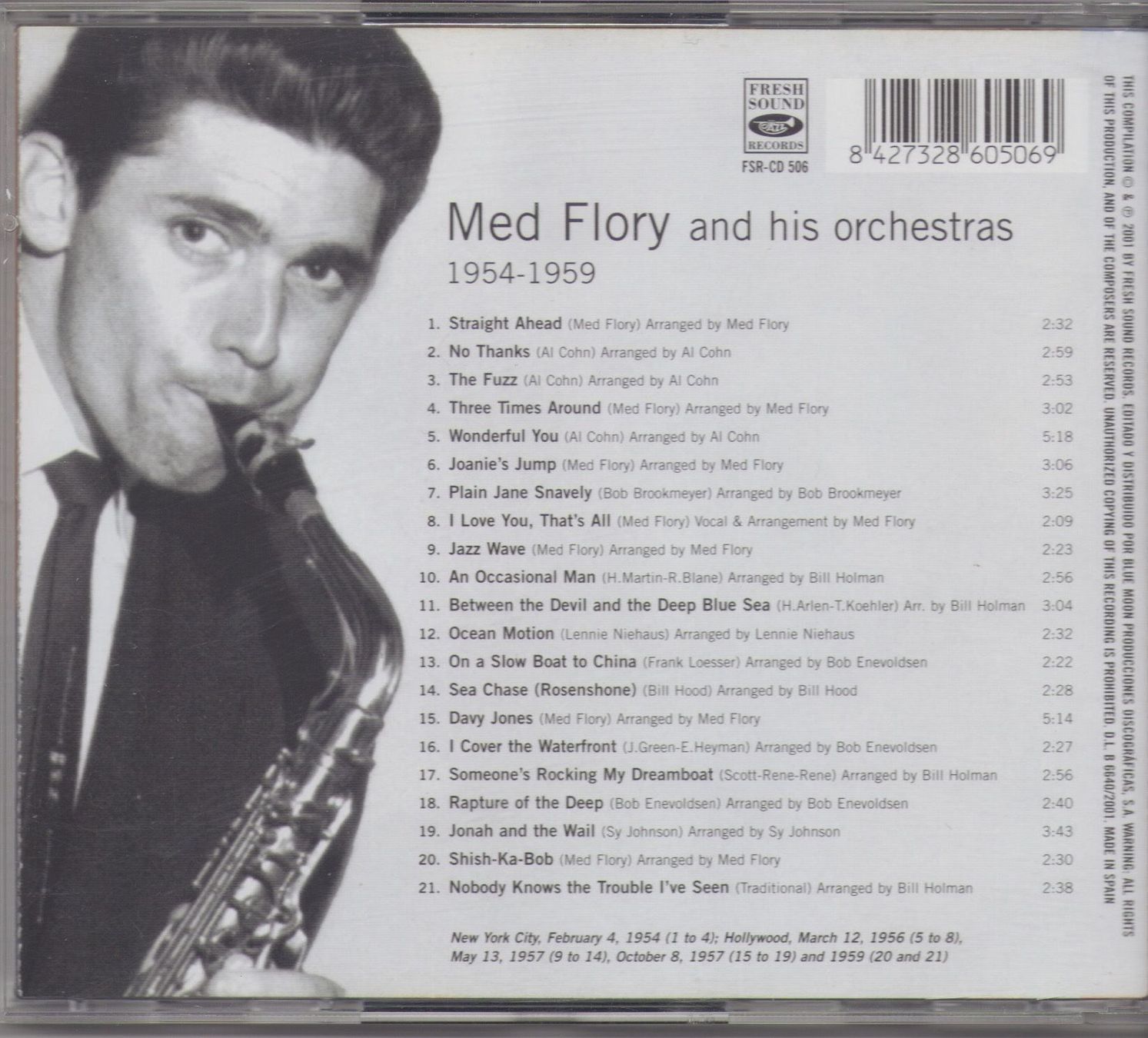 CD: MED FLORY - GO WEST YOUNG MED ! – Usato da Lausanne venduto da sbar224 1