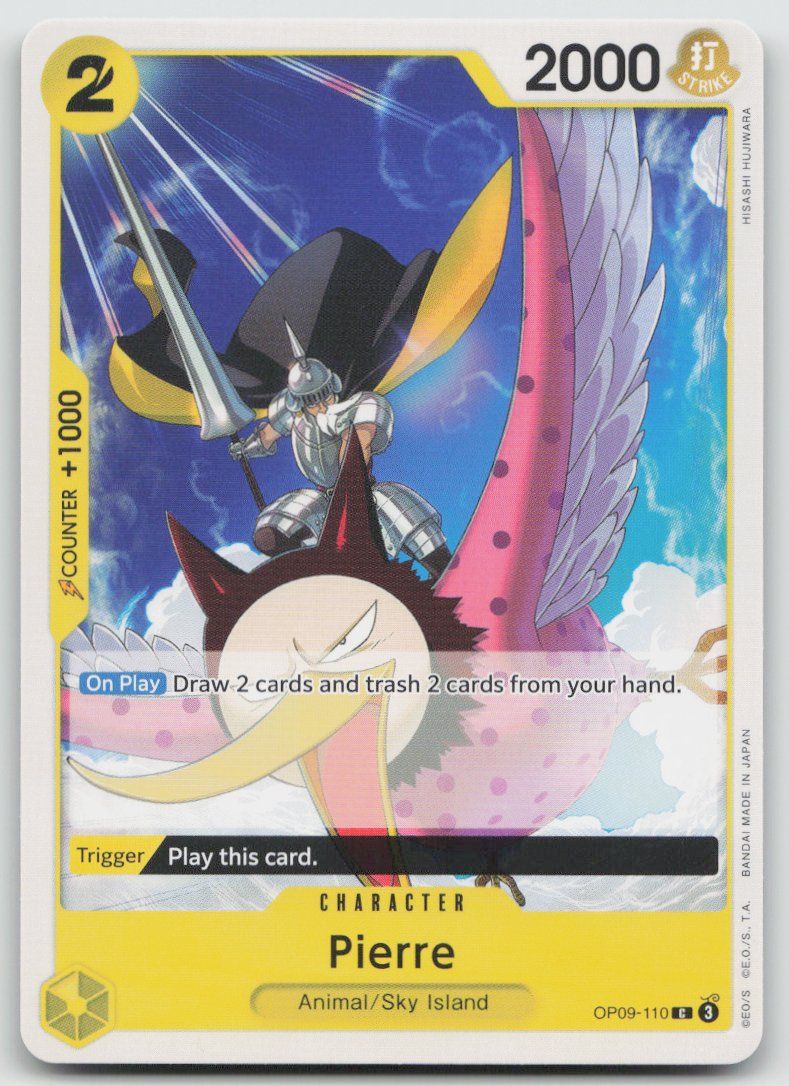 Bandai Carte collezionabili: One Piece Pierre OP09-110 C – Usato da Lugano venduto da VlaseCard