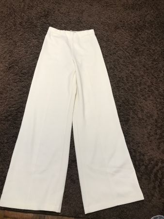 Cremeweisse weite Hose Gr XS von Rinsascimento