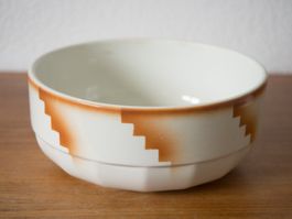 Waschschüssel Art Deco Geometrie Design Vintage Porzellan