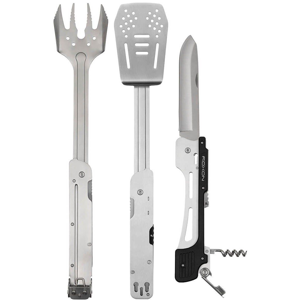 Set di posate: ROXON BBQ Multifunktionsset, "MBT 3", 6 in 1 – Nuovo e nell'imballaggio originale da Windisch venduto da shop-easy 1