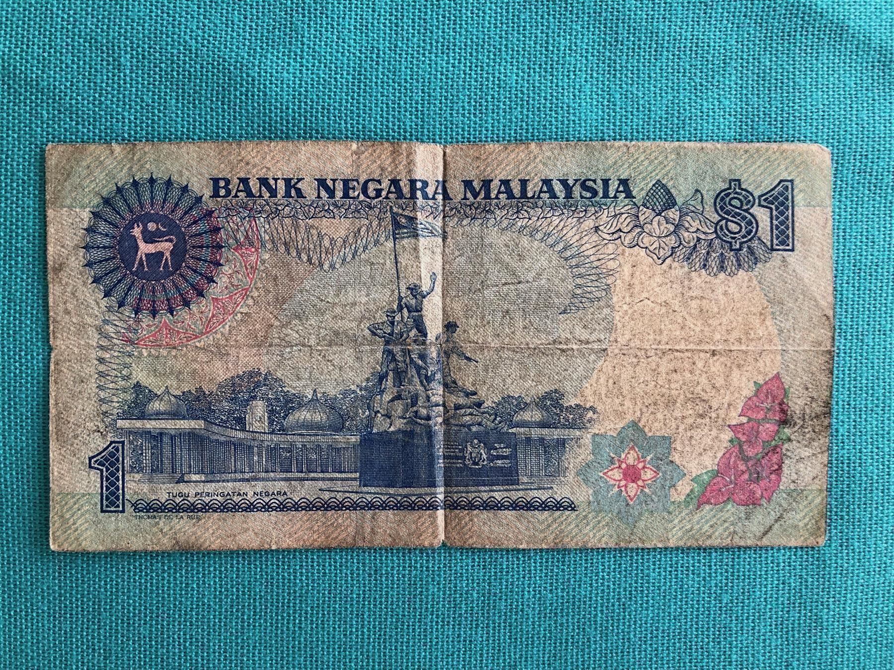 Banconote: 1$ Malaysia Banknote Satu Ringgit, SPEZ. – Usato da Steinhausen venduto da Super05 3