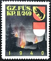 Soldatenmarke 2.WK, Grenz Füs Kp II/249, Wi Gz 180