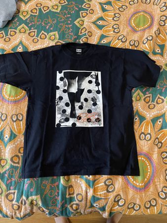 T-shirt Obey noir avec motif graphique taille S