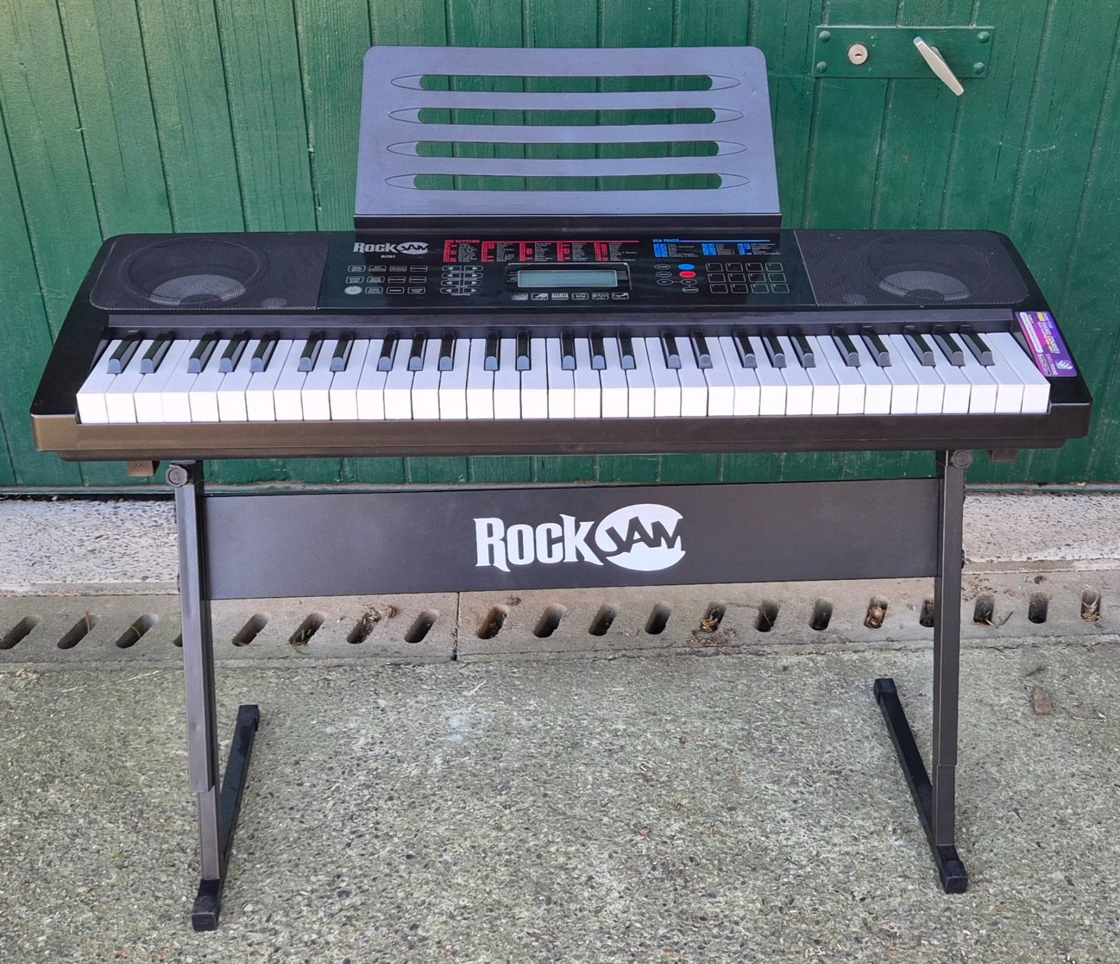 Strumenti musicali: RockJam RJ761 ist ein kompaktes Einsteiger-Keyboard – Usato da Neerach venduto da SilliS