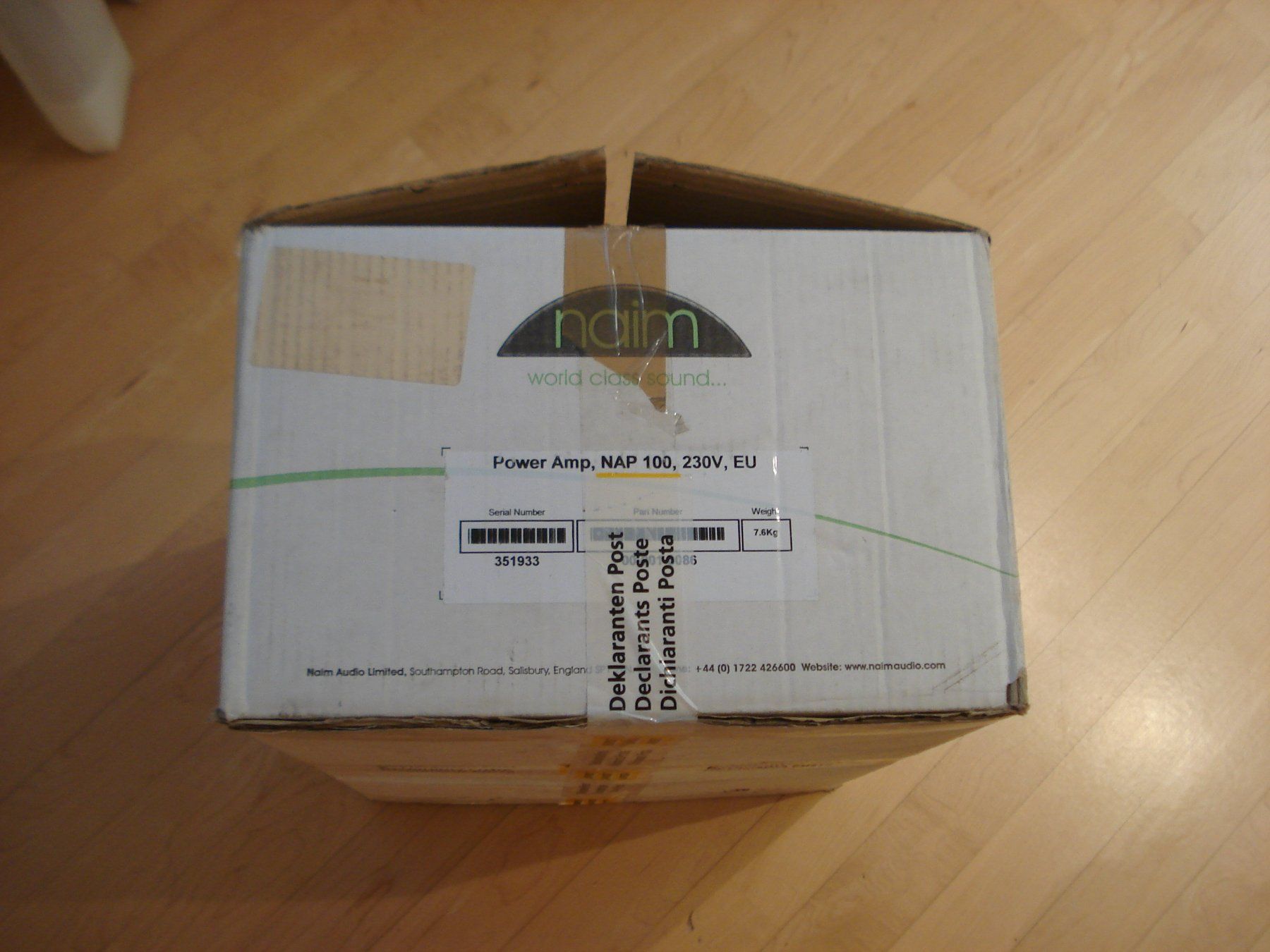 Naim Amplificatori: Naim NAP 100 Power Amp – Usato da Binningen venduto da buyandsell01 5